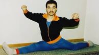 جوانی های آقای بازیگر با بدنی انعطاف پذیر