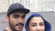 سیما خضرآبادی و‌همسرش + عکس
