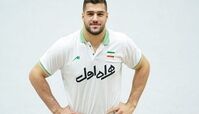 امیر معصومی طلایی شد