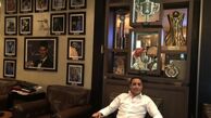 امیرسین رستمی در دفترکار قهرمان مشهور جهان + عکس