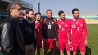 موشک وسط تمرین پرسپولیس در غیاب ملی پوشان