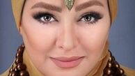 عکس لو رفته از الهام حمیدی و همسرش در یک رستوران!