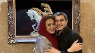 نسرین مقانلو و برادرش + عکس