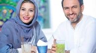 غافلگیری «فریبا نادری» توسط همسرش