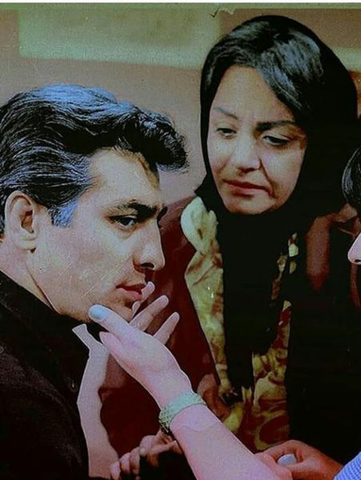 عکس جوانی خانم بازیگر قبل انقلاب کنار فردین