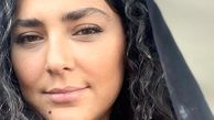 دسته گل زیبا هدی زین العابدین + عکس