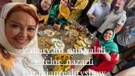 میهمانی شام ایرانی بهاره رهنما + عکس