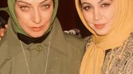 عکس قدیمی بهنوش بختیاری با فریده فرجامی 