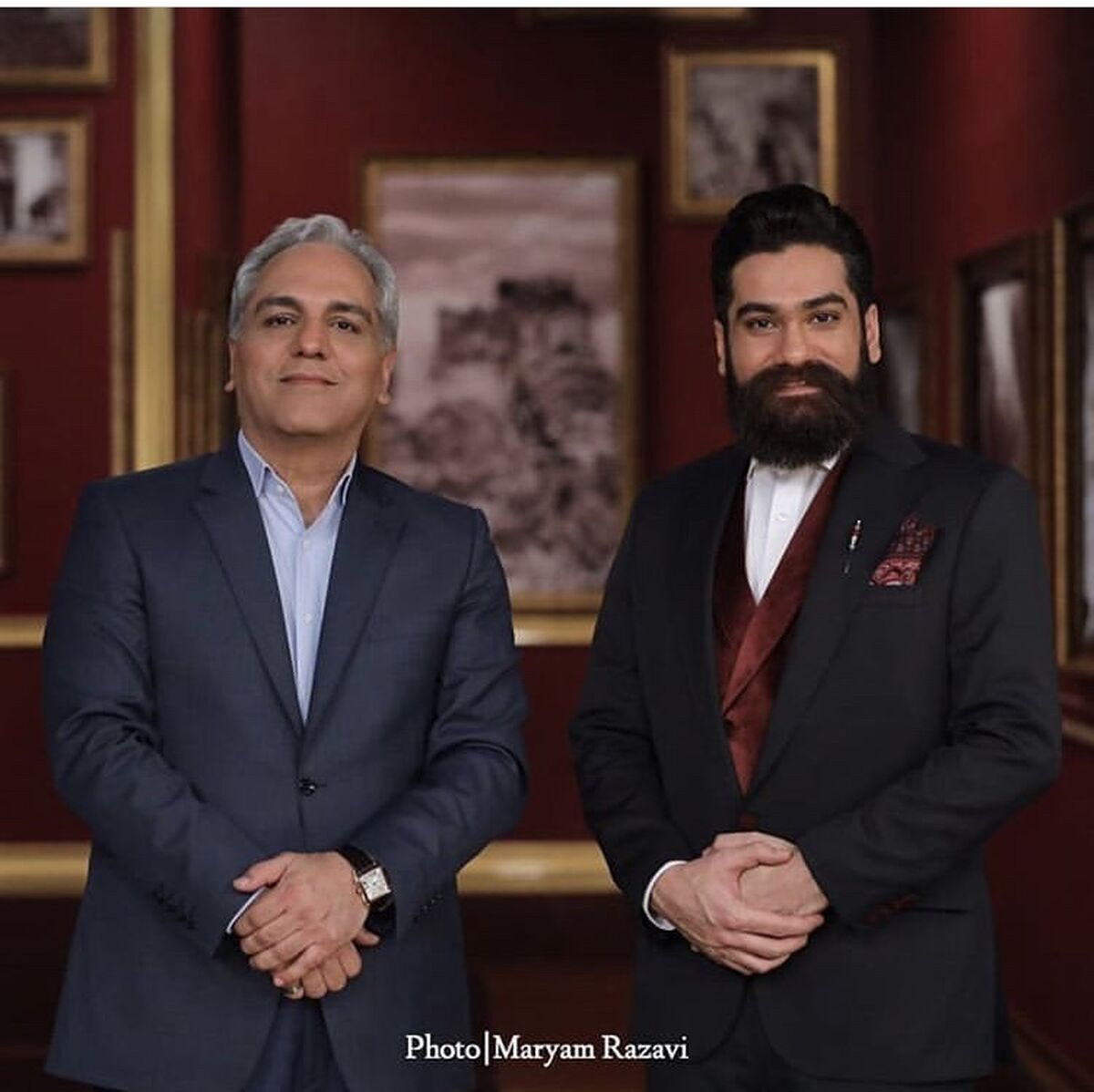 علی زند وکیلی میهمان دورهمی شد + عکس