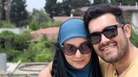 مژده خنجری و همسرش + عکس