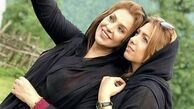 نسرین مقانلو و خواهرش + عکس