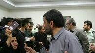 دلداری ضرغامی به جاماندگان در مرز+عکس