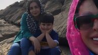 صخره‌ نوردی فلور نظری با دوستش + عکس