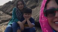 صخره‌ نوردی فلور نظری با دوستش + عکس