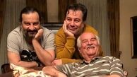 برادران قاسم خانی در کنار پدرشون + عکس