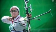 تمجید سایت جهانی تیراندازی باکمان از زهرا نعمتی
