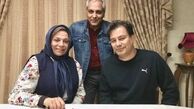 |گوهر خیراندیش در کنار مهران مدیری و پیمان قاسمخانی