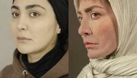 تصاویری از تست گریم سنگین مریم معصومی