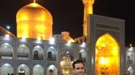 بازیگر خط قرمز مهمان امام مهربانی ها شد+عکس