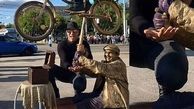 کمک خیرخواهانه امیریل ارجمند به مرد سوئیسی