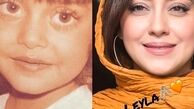 عکس بانمک کودکی بازیگر چشم درشت سینما