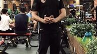 مجری مشهور در باشگاه بدنسازی + عکس