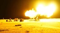 هدف قرار دادن نوار غزه توسط توپخانه رژیم‌صهیونیستی