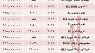 قیمت انواع خودروهای هیبریدی در بازار