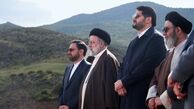 آخرین فیلم از رئیسی قبل از فرود سخت