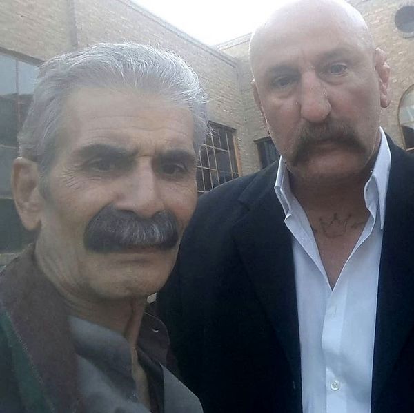 گریم متفاوت محمد شیری و صالح آقا میرزایی + عکس