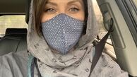 ظاهر مهتاب کرامتی در روزهای کرونا + عکی