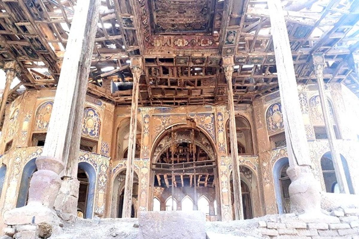 بازسازی سقف کاخ چهلستون  با مواد ضدحریق 