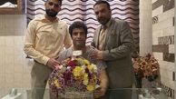 سبد گل زیبای منوچهر هادی + عکس