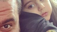سلفی محسن کیایی با دخترش + عکس