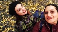 عکس خواهرانه گلاره عباسی و خانم بازیگر