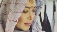 لباس هندی سارا منجزی پور + عکس