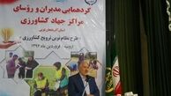 ۶.۵ میلیون تن محصول کشاورزی در آذربایجان غربی تولید شد
