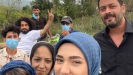 عکس پشت وانتی مینا وحید