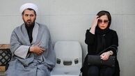 عکس مهرآوه شریفی نیا در تشییع جنازه