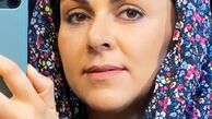 چهره خواب آلود خانم بازیگر + عکس