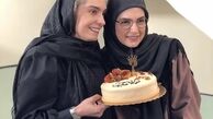 البکا عبدالرزاقی در تولد بازیگر مشهور + عکس