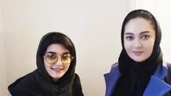 نیکی کریمی و‌دوستش‌ + عکس