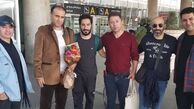 اولین عکس نوید محمدزاده بعد از بازگشت از توکیو