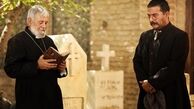 امیرحسین صدیق در قربستان مسیحی ها+عکس