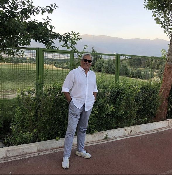 مجید مظفری در باشگاه معروف تهران + عکس