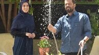 پژمان بازغی و نیلوفر شهیدی در کار جدید محرمی+عکس