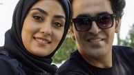 الهام طهموری و همسرش + عکس