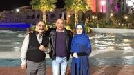 حدیث فولادوند و رامبد درکنار جزیره بازی زیبا+عکس