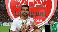 عکس حسین ماهینی در برد پرسپولیس