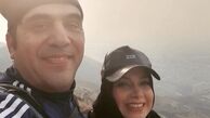 مانی رهنما و‌همسرش در ارتفاعات + عکس